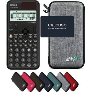 CALCUSO Basispakket lichtgrijs met Rekenmachine Casio FX-991DE CW ClassWiz