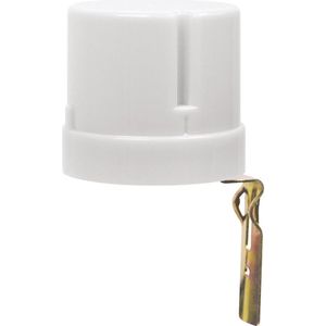 Schemerschakelaar Lichtsensor - Luxon - Spatwaterdicht IP44 - 2700W - 25A - Wit
