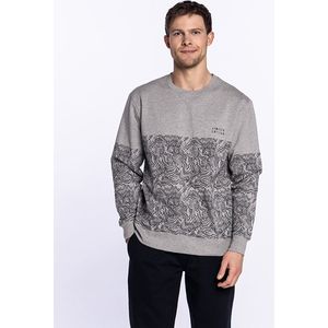 Punto Blanco Warme Heren Pyjama Geborsteld Katoen Lange Mouw Lange Broek Rainy 34629-70 562 L