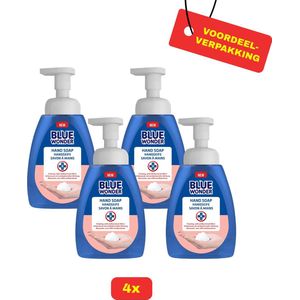 4x Blue Wonder desinfecterende handzeep 225 ml - Voordeelverpakking!