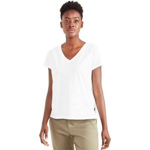 Dockers - A1759 - T-shirt - Katoen - Met Korte Mouwen En V-hals