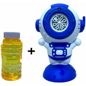 Bubble Astronaut - Bellenblaas machine speelgoed - schiet bellen - incl. zeep en batterijen