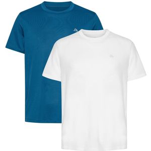 DANISH ENDURANCE - Sport T-Shirt - Lichtblauw - Quick-Dry - Gerecyclede Materialen