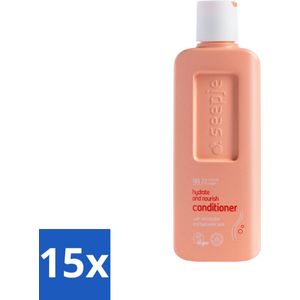 Seepje - Conditioner - Hydrate & Nourish - Verzorgt en Voedt het Haar - 300 ml - Bulkverpakking - 15 stuks