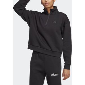 adidas Sportswear ALL SZN Fleece Graphic Sweatshirt - Dames - Zwart- M