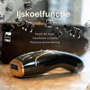 YOURS2BE IPL Laser Ontharingsapparaat - IPL Laser - Laser Ontharing - IPL Ontharingsapparaten - Beschermbril - Scheermes