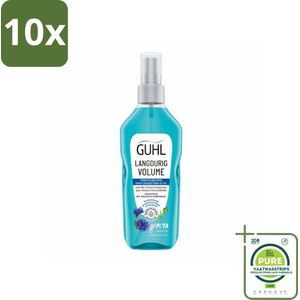 10 x Guhl - Styling Spray - Föhn Active - 125 ml - Grootverpakking - Haarspray - Volume Spray - Styling Spray - Haar Volume - Haar Fixatie
