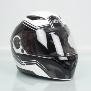 one outline 2.0 modulaire motorhelm wit zwart mannen vrouwen maat xs 54cm nieuw