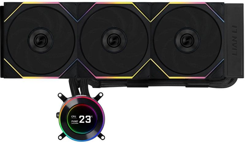 Lian Li - HYDROSHIFT II LCD-C 360TL - Waterkoeling - Zwart - ARGB