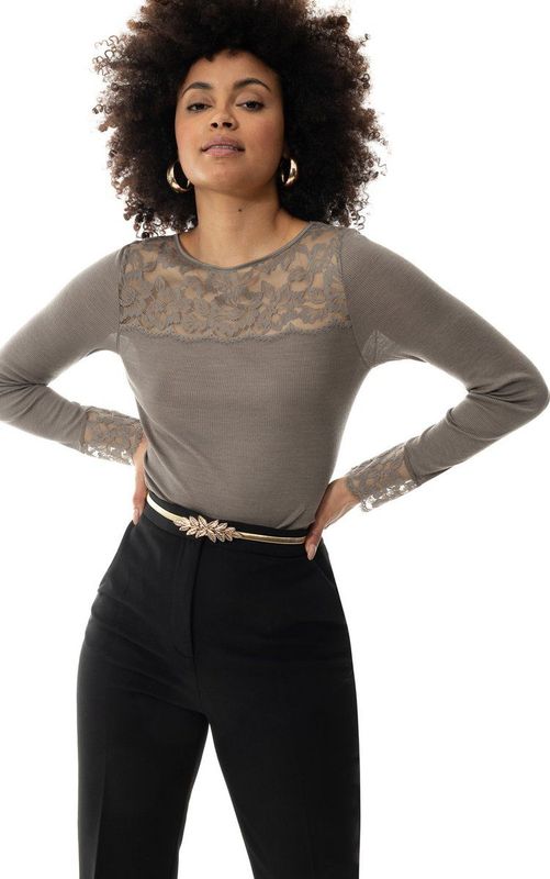 Mey Onderhemd  donkergrijs