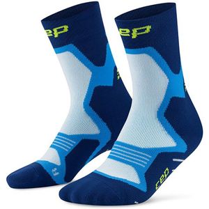 Cep Run Cushion Mid Cut Sokken Blauw EU 39-42 Man,Vrouw