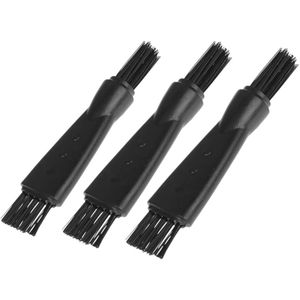 Set van 3 Reinigingsborstels – Onderhouds- en Schoonmaakborstels geschikt voor - Tondeuses - Scheerapparaten - Neustrimmers - Haartrimmers.