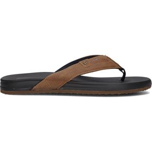 CLAY Clay004 Slippers - Heren - Cognac - Maat 44