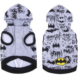 BATMAN - Honden Hoodie - XXS (Lengte 22cm - Borst 34-42cm)