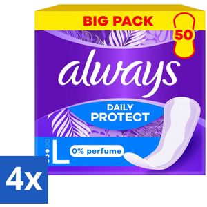 Always - Inlegkruisjes - Extra Bescherming - 48 Inlegkruisjes - Voordeelverpakking - 4 stuks