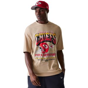 New Era - NFL Washed Super Bowl - T-shirt - Beige - Oversized