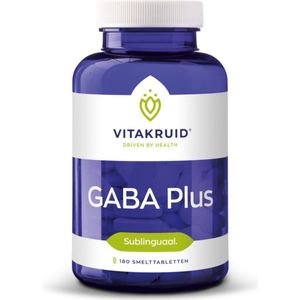 Vitakruid Gaba Plus Sublinguaal  Voedingssupplement - 90 smelttabletten