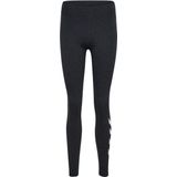 hummel - HMLPULSE LOGO MW TIGHTS - Sportbroek - Zwart - Katoen