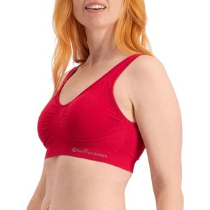 Bamboo Basics naadloze gevulde bh - Fleur - M - Rood