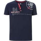 Jan Vanderstorm - LINDRAD - T-shirt - Donkerblauw