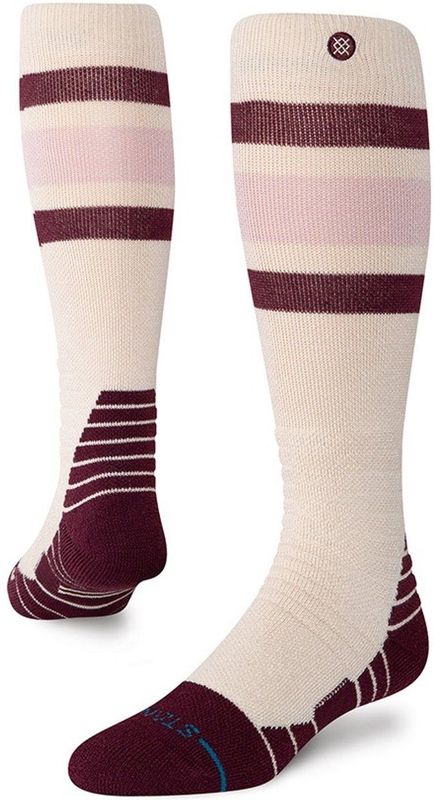 Stance - Boyd Mid Wool - Kniesokken - Roze & Paars - Performance FreshTek Infiknit