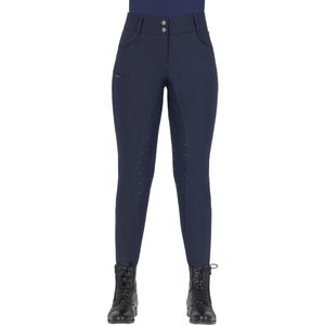 Qhp Rijbroek Lymee Softshell Full-grip Navy - 36