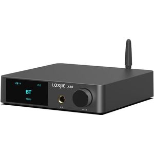 Desktop HiFi Versterker met Bluetooth 5.0 en USB - Compacte Schoonheid voor Muzieliefhebbers