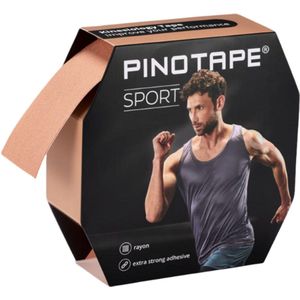 PINO - Kinesiotape - Sporttape - Fysio tape - beige - 31 meter - extra kleefkracht