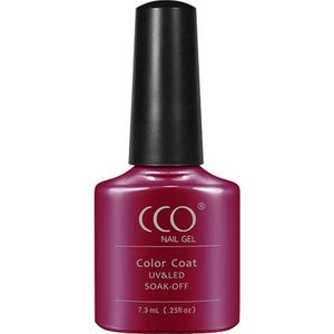 CCO Shellac - Gel Nagellak - kleur Autumn Worm 68075 - Rood - Dekkende kleur - 7.3ml - Vegan