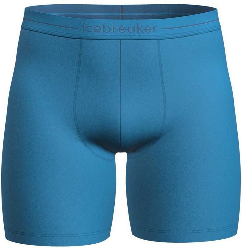Icebreaker - Merino 150 Anatomica Long Boxers - Blauw - Boxershorts