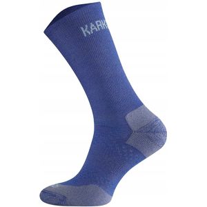 Zwarte Peak Light Merino Wandelsokken Blauw Maat 35-38