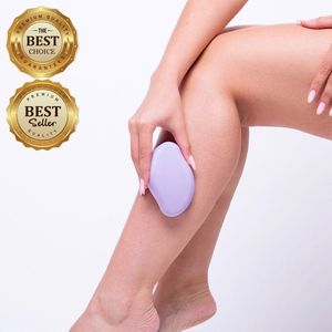 Livingful Premium Crystal Hair Removal • Pijnloos Ontharing Epileerapparaat Voor Armen Benen Rug• Mannen en vrouwen • Epilator Voor Langdurige Ontharing • Snelle en gemakkelijke exfoliërende ontharin • Haarverwijderaar • Kristalpad • Zijdezachte huid