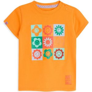 4PRESIDENT T-shirt meisjes - Turmeric - Maat 74 - Meiden shirt