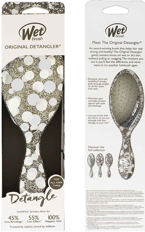Wet Brush Original Detangler Groovy Disco Silver