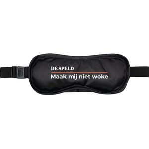 De Speld - Maak Mij Niet Woke - Slaapmasker - Woke Collection