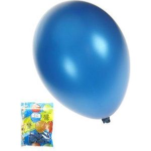 Kwaliteitsballon metallic blauw