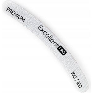 Excellent PRO Nagelvijl Banaan Premium 100/180 - Professionele Kwaliteit