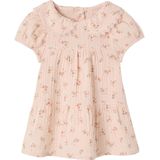 Vertbaudet - Jurk met Claudinekraag - Babymeisjes - Katoen