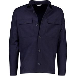 Gentiluomo Remo overshirt donkerblauw fashion fit