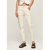 Pepe Jeans - Paarse Broek - Casual - Stretch Denim - Hoge Stijging