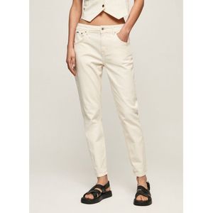 Pepe Jeans - Paarse Broek - Casual - Stretch Denim - Hoge Stijging