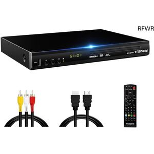 RFWR® Full HD Blu-Ray & DVD-speler met USB-ingang en meerdere uitgangspoorten