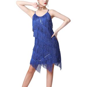 Festive Fringe Dress voor Dames - Cocktailjurk, Avondjurk, Flapper Dress, Dansjurk, Charleston Stijl