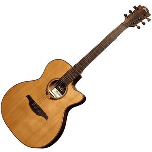 LAG Guitars Tramontane 118 T118ASCE Natural thinline elektrische-akoestische westerngitaar