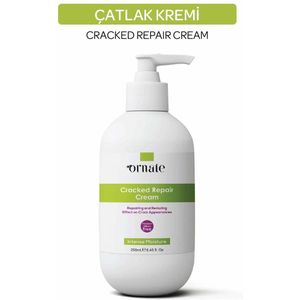 Ornate Cracked Repair Cream - Creme tegen Cellulitis & Striae (tijdens de zwangerschap & na de bevalling)/ Voor het repareren van gebarsten huid - Herstellen en verminderen van het effect op het uiterlijk van scheuren - Intense vochtigheid - 250 ml