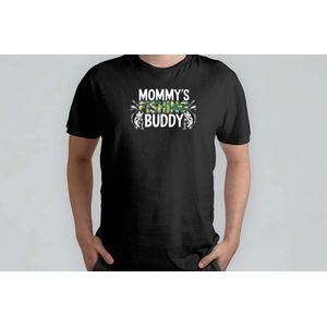 Mommy's Fishing Buddy - T Shirt - BestDad - SuperDad - NumberOneDad - CoolDad - BestePapa - SuperPapa - NummerEenPapa - CoolePapa