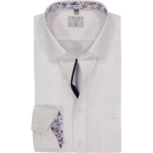 MARVELIS comfort fit overhemd, popeline, wit