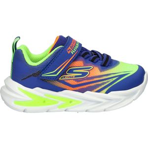 Skechers S Lighs Flex-Glow Ultra jongens sneaker - Blauw multi - Maat 29