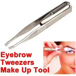 Wenkbrauwpincet - LED - Precisie - Modelbouw - Splinters