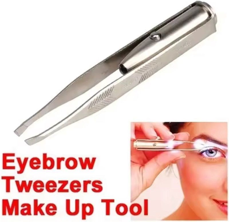 Wenkbrauwpincet - LED - Precisie - Modelbouw - Splinters